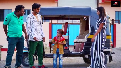 छोटु की रिक्शा | CHOTU DADA RIKSHA WALA PART 2 | " Khandesh Hindi Comedy | Chotu Comedy Video