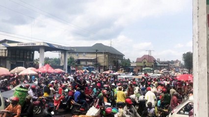 Kongó: kitelepítés Gomából a Nyiragongo vulkánkitörése miatt