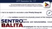 Pinasimpleng listahan ng mga kabilang sa A4 group, inilabas ng IATF; OFWs na malapit nang umalis ng bansa, kabilang na sa A1 group