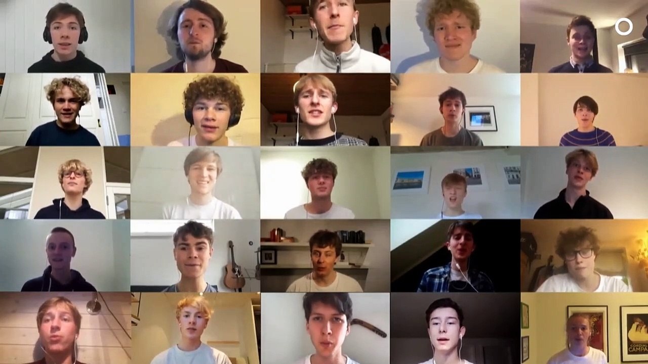 Kor hitter med corona-opsang: Hold sammen, hver for sig | Clemens Knejterne | Aarhus | 19-03-2020 | TV2 ØSTJYLLAND @ TV2 Danmark