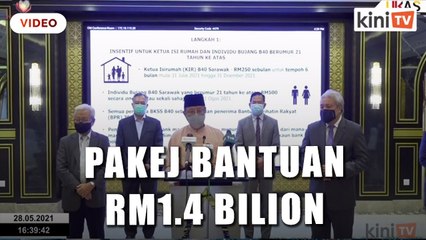 Sarawak umum pakej rangsangan bernilai RM1.4 bilion
