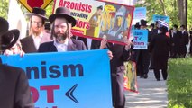 NEW YORK - Ultra Ortodoks Yahudiler, İsrail karşıtı gösteri düzenledi