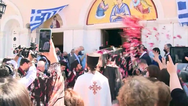 Με λαμπρότητα εορτάστηκε η μνήμη του Αγίου Ιωάννου του Ρώσου