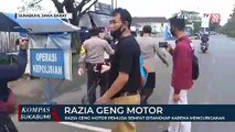 Polisi di Sukabumi Gelar Razia Geng Motor