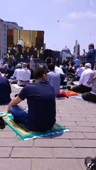 Taksim Camii'nde açılış öncesi muhteşem görüntüler