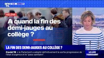 À quand la fin des demi-jauges au collège ? - BFMTV répond à vos questions