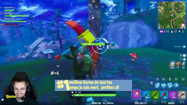 Les Pires Karmas Des Youtubeurs Sur Fortnite ! ( Gotaga, Thekairi78, Lebouseuh, Squeezie..)