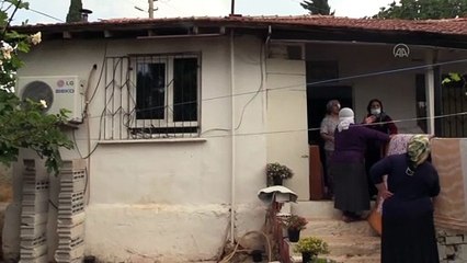 ANTALYA - Tavanı çöken evde annenin refleksi, aileyi kurtardı