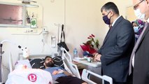 Ankara İl Sağlık Müdürü Gülüm'den bıçaklı saldırıya uğrayan hekime geçmiş olsun ziyareti