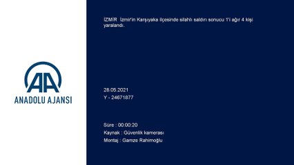 İZMİR - Hastane önünde silahlı saldırı: 4 yaralı (2)