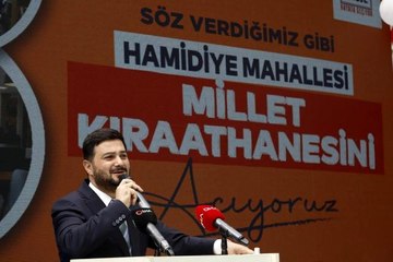 Kağıthane'de bir millet kıraathanesi daha açıldı