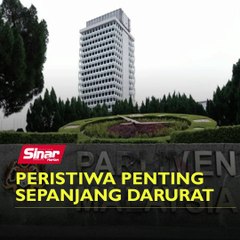 Peristiwa penting sepanjang darurat