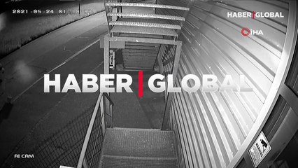 Türk iş adamının fabrikasına kimyasal gazlı saldırı kamerada