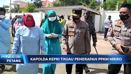 Kapolda Kepri Tinjau Penanganan Covid-19
