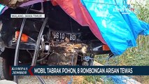 Mobil Rombongan Ibu-ibu Arisan Tabrak Pohon, 8 Orang Tewas