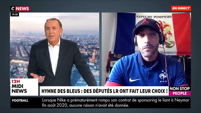 Hymne des Bleus - Le rappeur Kaotik 747 réagit dans Morandini Live à la décision de députés LR qui veulent qu’il compose la musique - VIDEO