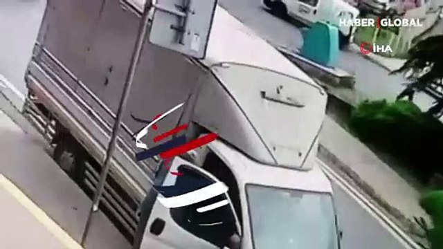 Ölümden yalnızca saniye farkı ile kurtuldu