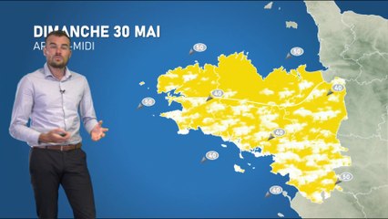 Bulletin météo pour le dimanche 30 mai 2021