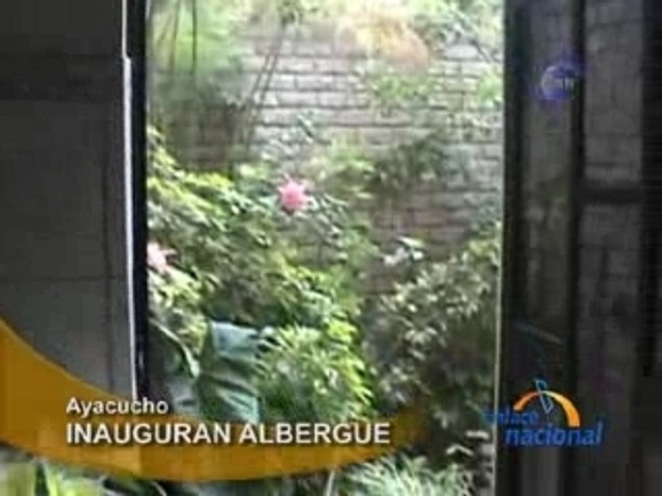 INAUGURAN ALBERGUE - AYACUCHO