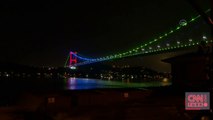 Azerbaycan'da cumhuriyetin 103'ncü yıl dönümü... Köprüler 