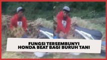 Fungsi Tersembunyi Honda Beat, Bikin Hidup Buruh Tani Kian Mudah, Kok Bisa?