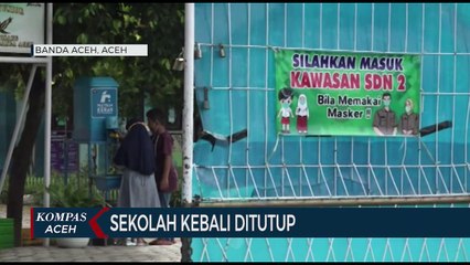 Kasus Covid 19 Meningkat di Banda Aceh, Sekolah Kembali Belajar Daring