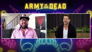 Zack Snyder Interview Army of the Dead