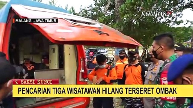 Pencarian 3 Wisatawan Hilang Terseret Ombak, 1 Ditemukan Tewas