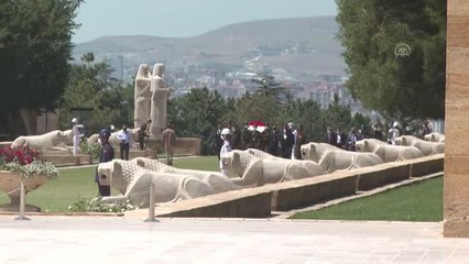 Son dakika haberleri... ABD Dışişleri Bakan Yardımcısı Sherman, Anıtkabir'i ziyaret etti