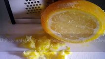 Dondurulmuş limonun şaşırtan etkisi!