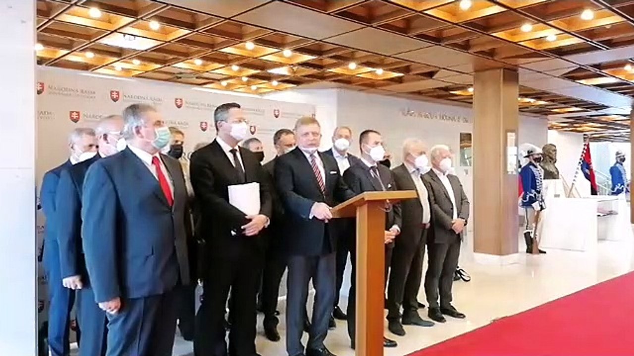 ZÁZNAM: TK strany SMER-SD
