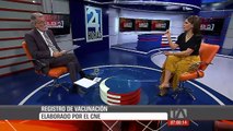 Los Desayunos 24 Horas, Enrique Pita comenta sobre el padrón electoral a usar en el plan de vacunación