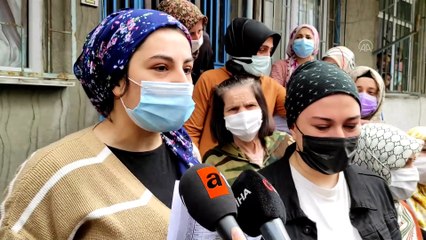 İSTANBUL - Küçükçekmece'de tahliye edilmek istenen iki bina için geçici anlaşma yapıldı