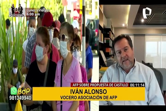 Hernando Cevallos aseguró que Castillo no eliminará las AFP