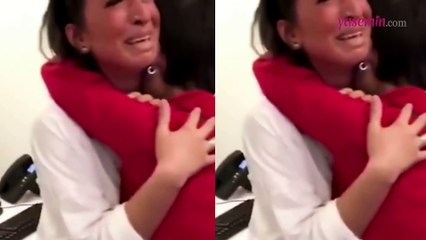 Yıllar sonra anne olacağını öğrenen kadının göz yaşları!