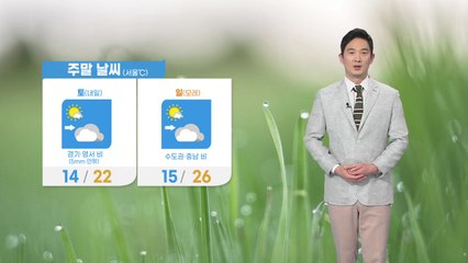 [날씨] 이번 주말에도 일부 지역 비...다음 주 초여름 더위 / YTN