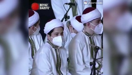 Cumhurbaşkanı Erdoğan'dan Kur'an tilaveti