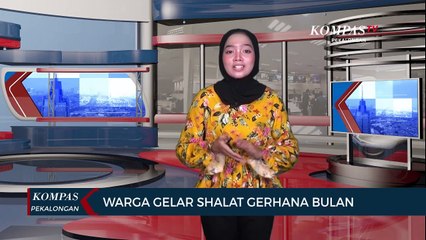 Warga Tegal Gelar Shalat Gerhana Bulan