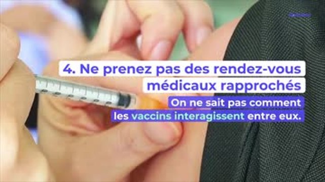 Évitez de faire ces choses autour de votre date de vaccination au coronavirus
