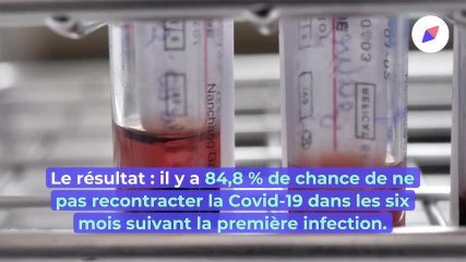 Les personnes infectées par la covid-19 protégées à plus de 80 % dans les six mois