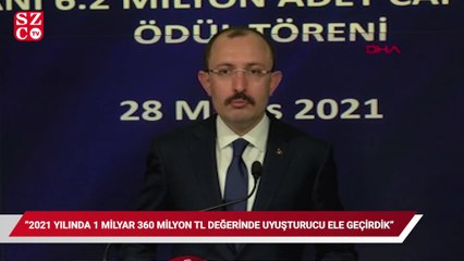 Bakan Muş: 2021 yılında 1 milyar 360 milyon TL değerinde uyuşturucu ele geçirdik