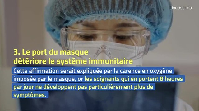 Ces informations sur les dangers du port du masque sont fausses