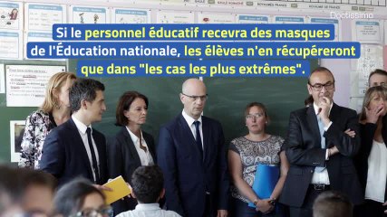 Le port du masque sera obligatoire dans les collèges et lycées