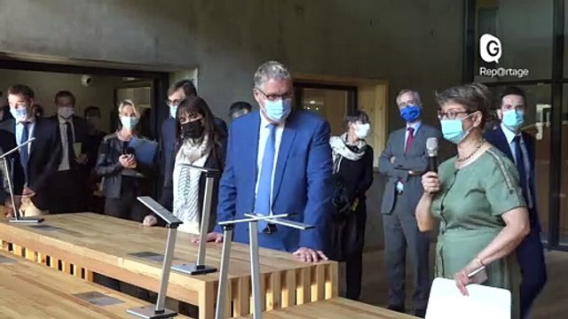 Reportage - Inauguration des archives départementales de l'Isère