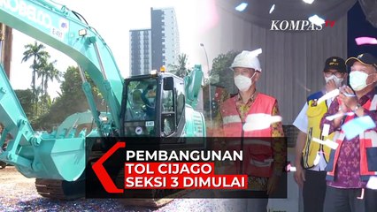 Pembangunan Tol Cijago Seksi 3 Dimulai, Target Selesai pada Akhir 2022