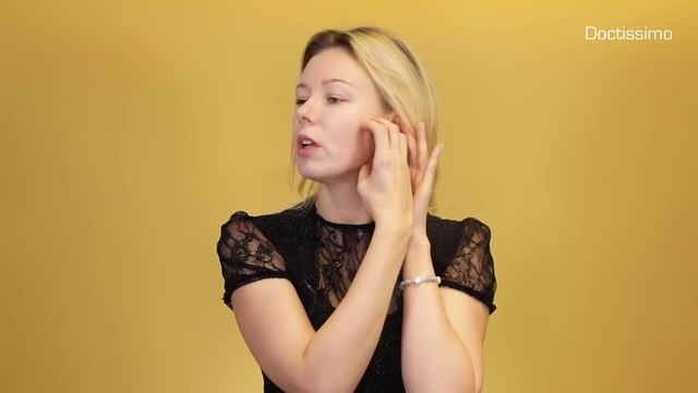 Gestes ovale du visage