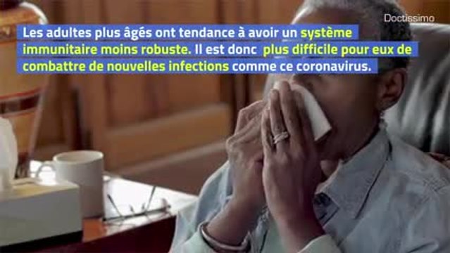 Pourquoi les personnes âgées sont plus touchées par le coronavirus
