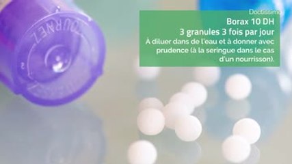 Homéopathie - Problèmes de bouche