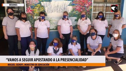 "Vamos a seguir apostando a la presencialidad"