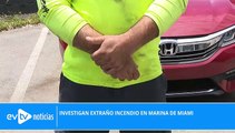 INVESTIGAN EXTRAÑO INCENDIO EN MARINA DE MARINA